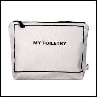 Pouch with the words My Toiletry.